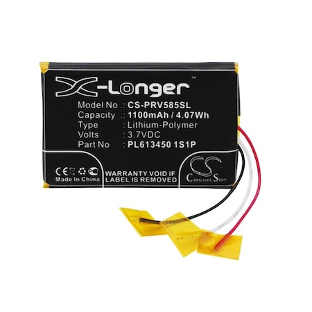 Bsc Preferred Prestigio GeoVision 5850HDDVR GPS Replacement Battery CS-PRV585SL